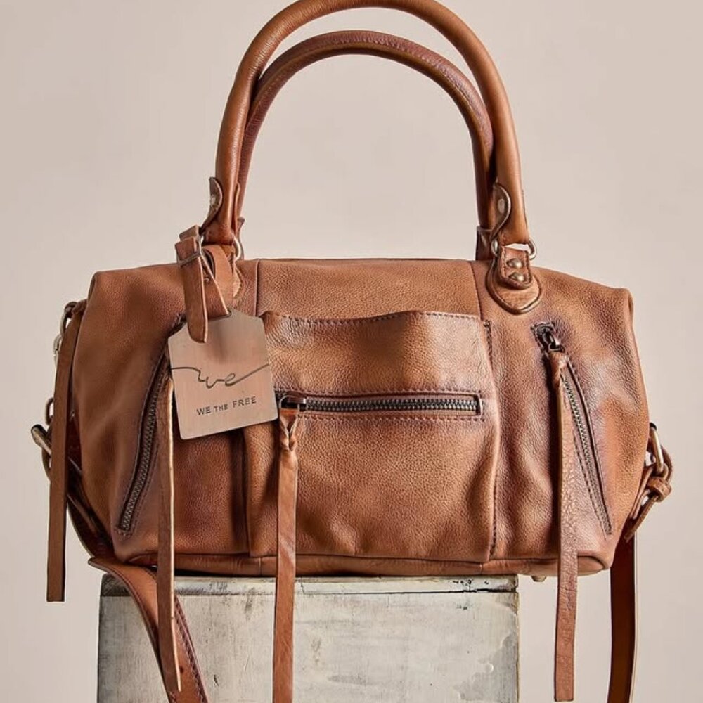 We The Free Baby Emerson tote in Saddle